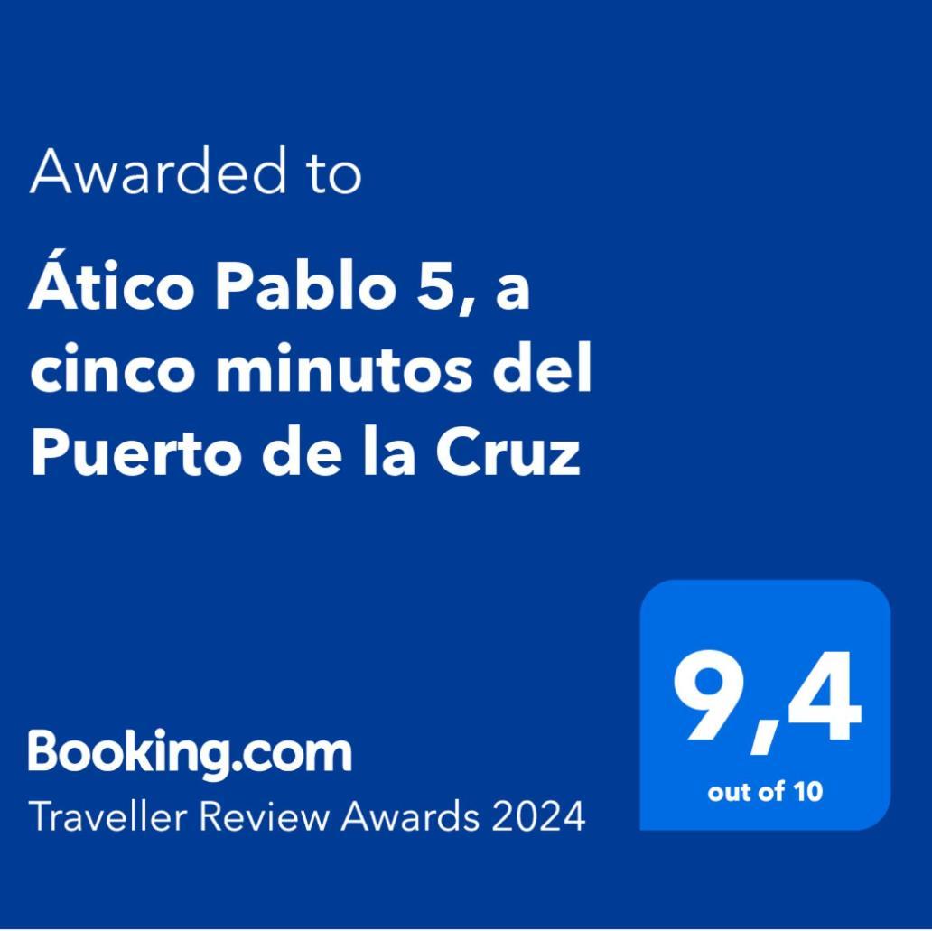 ロス・レアレホスAtico Pablo 5, A Cinco Minutos Del Puerto De La Cruzアパートメント エクステリア 写真